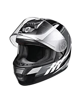 Ahr Run-F3 Full Face Motorcycle Helmet Dot Approve Removable Liner Street Bike Xl