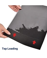 Yescom 11"x17" Double-Sided All Clear Vinyl Menu Cover 2 View Plastic Menu Holder Top Loading Restaurant Cafe 30 Pack