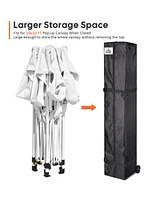 Pro Xl Canopy Carry Bag Wheeled for 10x10' Popup Event Shelter Tent Storage Case