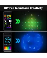 Yescom Curtain Light 400 Led Fairy String Light App & Remote Control Xmas Party