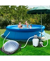 Costway Outdoor Solar Dome Inground &Above Ground Swimming Pool Water Heater