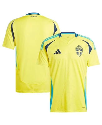 Adidas Men's Yellow Sweden National Team 2024 Home Replica Jersey