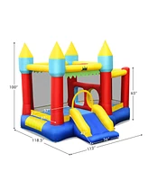 Inolait Inflatable Bounce Slide Jumping Castle Without Blower