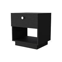 Fm Furniture Sumter 1 Drawer Nightstand, Storage Shelf