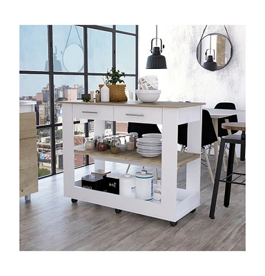 Fm Furniture Brooklyn 46 Kitchen Island