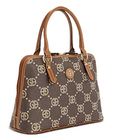 Giani Bernini Monogram Signature Dome Satchel