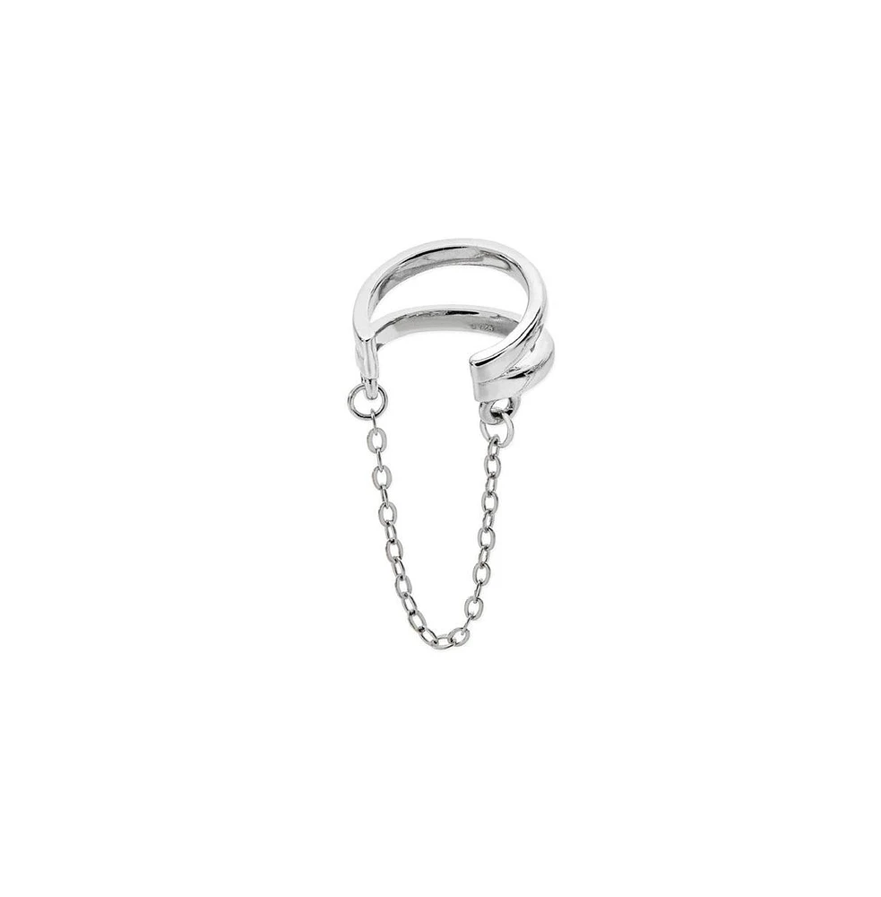 Art Deco Cuff with Chain
