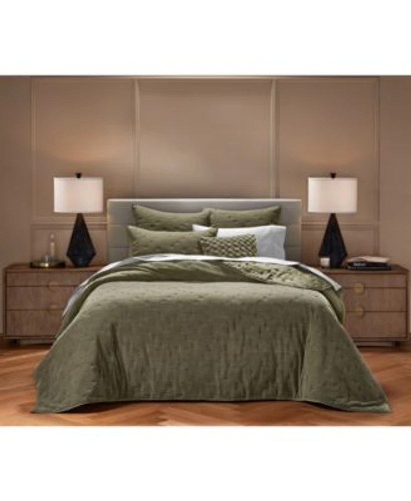 Closeout Hotel Collection Reversible Chenille Coverlet Set Exclusively At Macys