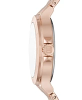 Dkny Women's Chambers Three-Hand Rose Gold-Tone Stainless Steel Watch 34MM - Rose Gold