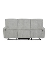 Homelegance White Label Borneo 81" Double Reclining Sofa