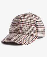 On 34th Women's Menswear Plaid Baseball Cap, Created for Macy's