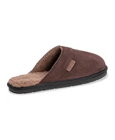 Muk Luks Men's Leather Goods By Abbott Slipper, Mahogany, 11