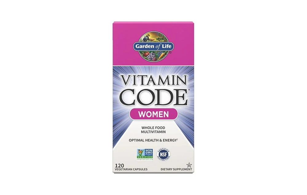 Garden of Life Vitamin Code, Women's Formula 120 Caps