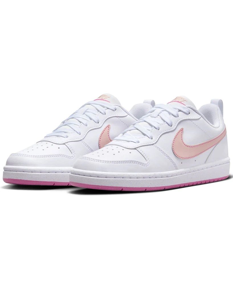 Nike Big Girls' Court Borough Low Recraft Casual Sneakers from Finish Line