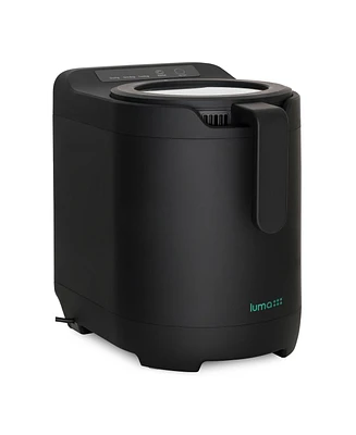 Luma Comfort Luma Electric Kitchen Composter, 2.5L Capacity Odorless Countertop Compost Bin with Lid Clear