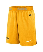 Nike Men's Gold Pittsburgh Pirates City Connect Performance Practice Shorts