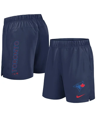 Nike Men's Navy Toronto-Blue Jays 2024 City Connect Woven Victory Performance Shorts