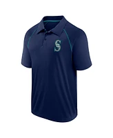 Fanatics Men's Navy Seattle Mariners Strong Alone Raglan Polo