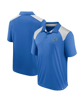 Fanatics Men's Blue Detroit Lions Primary Polo