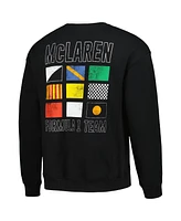 Outerstuff Men's Black McLaren F1 Team the Flags of Pullover Sweatshirt