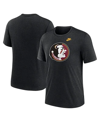 Nike Men's Florida State Seminoles Blitz Evergreen Legacy Primary Tri-Blend T-Shirt