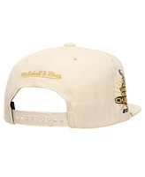 Mitchell & Ness Men's Cream Chicago White Sox Golden Ivory Snapback Hat