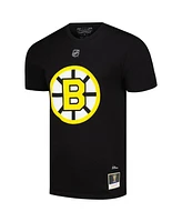 Mitchell & Ness Men's Bobby Orr Black Boston Bruins Name Number T-Shirt