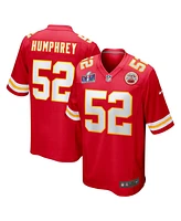 Nike Men's Creed Humphrey Red Kansas City Chiefs Super Bowl Lviii Game Jersey