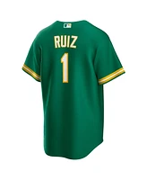 Nike Men's Esteury Ruiz Kelly Green Oakland Athletics Alternate Replica Jersey