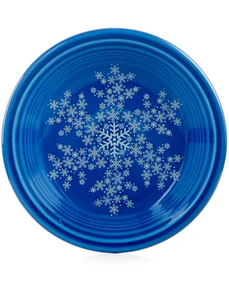 Fiesta Snowflake 7 1/4" Salad Plate, Created for Macy's