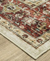 Oriental Weavers Sumter Washable SUM05 2'x8' Runner Area Rug