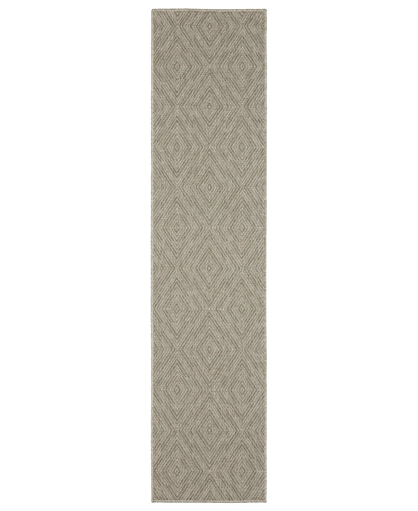 Oriental Weavers Caicos CA08A 1'10x7'6 Runner Area Rug