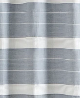 Martha Stewart Adrien Woven Stripe Shower Curtain, 72" x