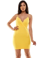 Bebe Women's Caged Low Back Mini Dress