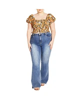 City Chic Women's Naomi Top