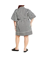 City Chic Women's Stripe May Dress