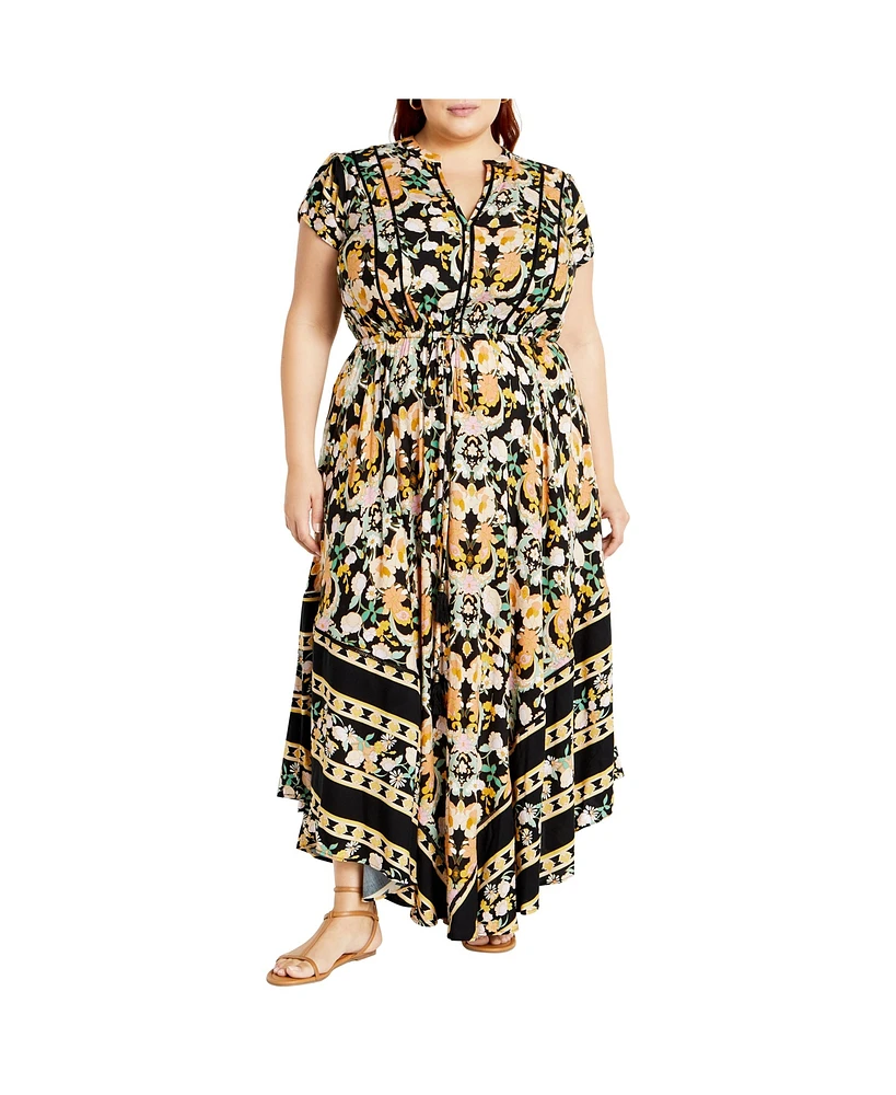 City Chic Plus Lilah Maxi Dress