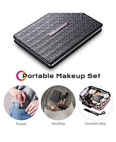 Byootique Portable Pocket Mirror W/ Folding Comb Makeup Cosmetic Mirror Travel