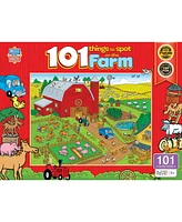 Masterpieces 101 Things to Spot on a Farm - 101 Piece Jigsaw Puzzle