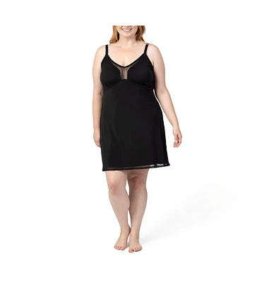 Kindred Bravely Plus Aurora Mesh Nursing Nightgown