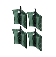 4Pcs Weight Sand Bag Oxford for Outdoor Easy Pop Up Canopy Instant Tent Gazebo Shelter Green