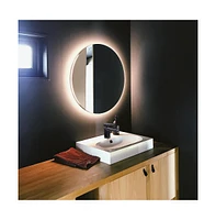 Yescom Aquaterior Contemporary 1 Hole Bathroom Square Faucet Vanity Sink Cold & Hot Water Orb