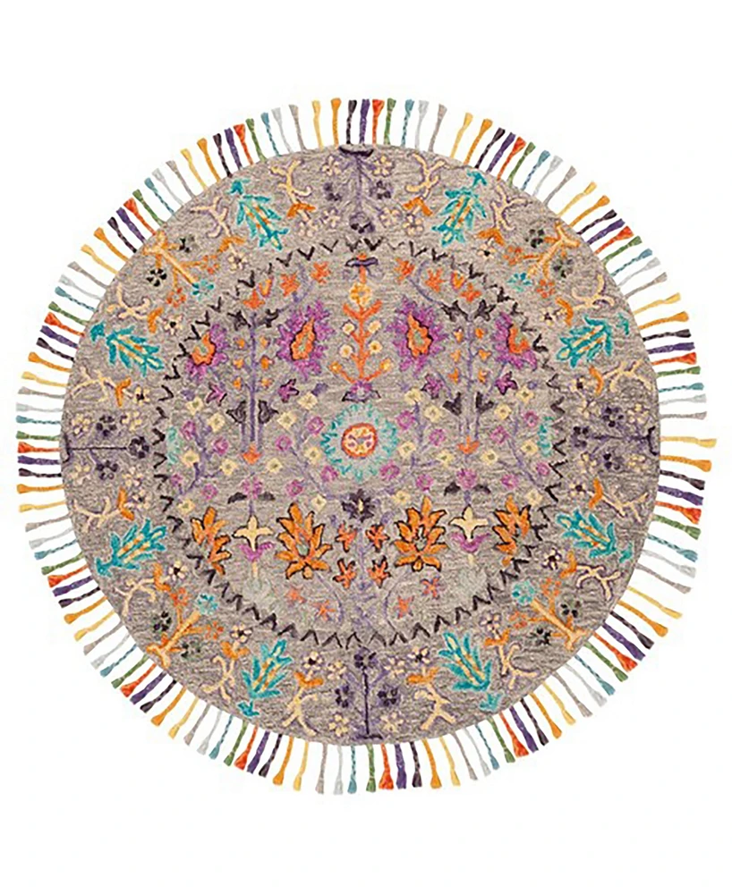 Safavieh Blossom I BLM453 8'x8' Round Area Rug