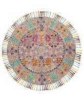 Safavieh Blossom I BLM453 8'x8' Round Area Rug