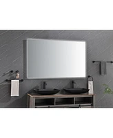 Streamdale Furniture Led Mirror Bathroom Vanity Mirror With Backlight, Wall Mount Anti-Fog Memory Large Adjustable