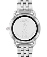 Coach Women's Silver Elliot Stainless Steel Watch 36mm