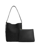 Melie Bianco Women's Celine Magnetic Snap Handbag