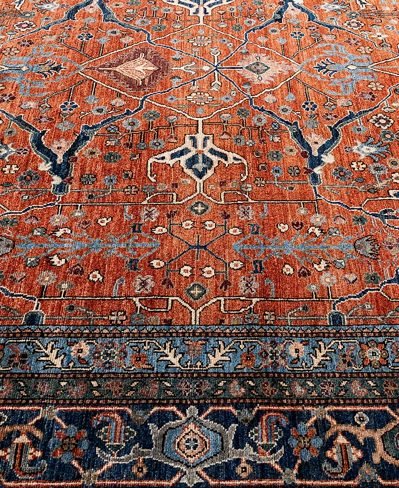 Adorn Hand Woven Rugs Serapi 7'11"x8'11" Area Rug