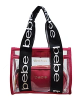 Bebe Hana Clear Mini Satchel Bag