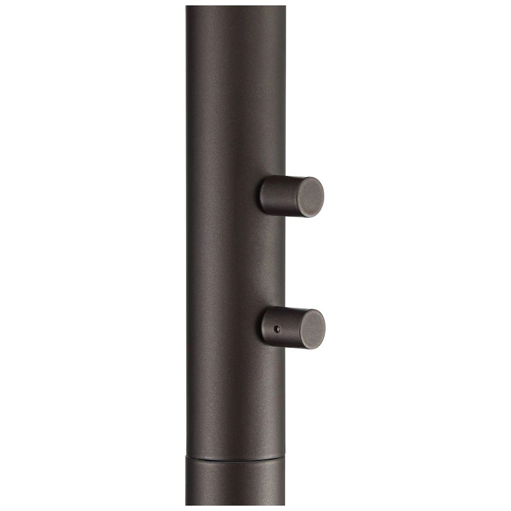 Franklin Iron Works Warwick Industrial Torchiere Tree Floor Lamp Led 3
